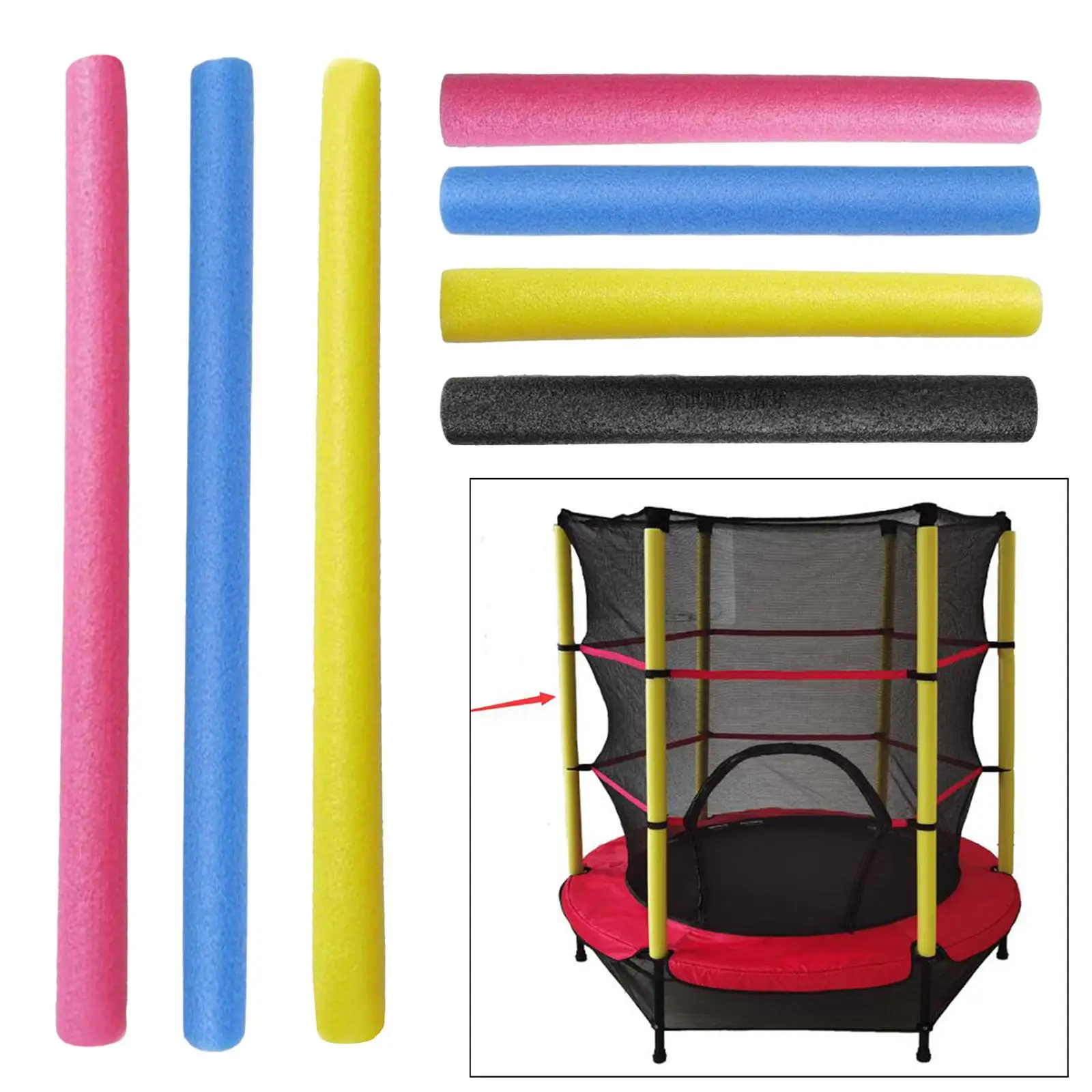 Trampoline Enclosure Pole Foam Sleeves Trampoline Pole Foam Sleeves Accessories trampoline pole foam sleeves