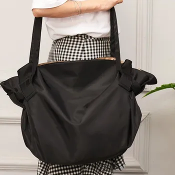 Borsa a tracolla, borsa da viaggio da donna, grande capacità, borsa leggera ed elegante, borsa portaoggetti da campeggio