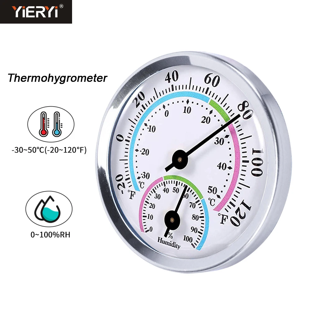 Thermometer Hygrometer Mini Room Temperature Humidity Meter Gauge