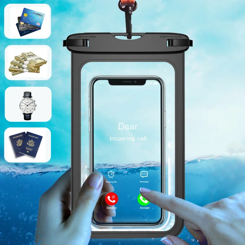 Ultimate Waterproof Phone Case - Water-Resistant Protective Pouch Cover