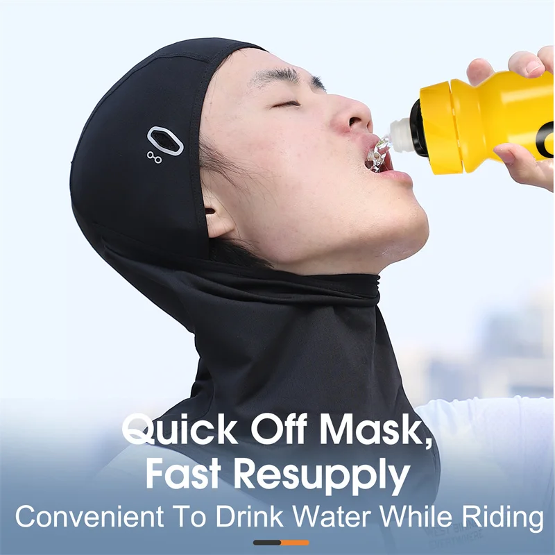 WEST BIKING Summer Cycling Cap Ice Silk Breathable Anti-UV Balaclava Men Women Full Face Mask Motorcycle Running Cool Sport Gear 4