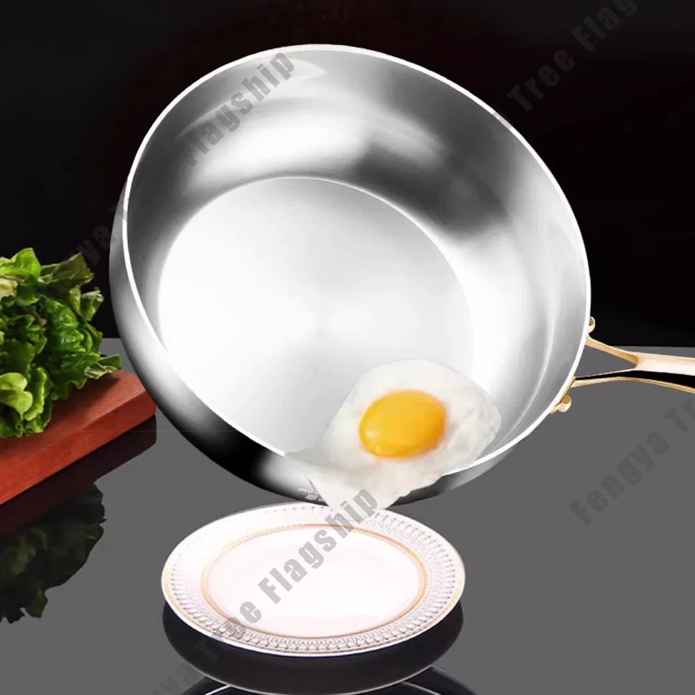 316 Stainless Steel Deep Wok 2