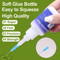 Ceramics Pottery Tiles Extra Strong Instant Adhesive Professional Super Glue Seconds Cyanoacrylate 502 DIY Craft Plastic Leather 1