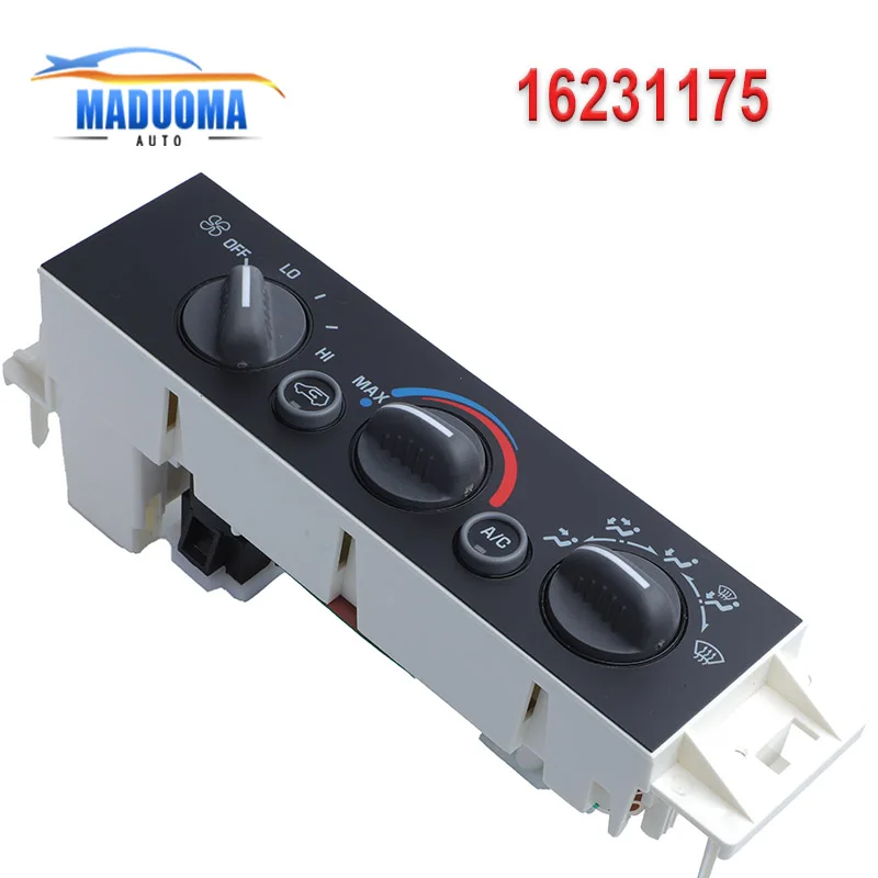 

New 16231175 16231175 599-007 16238895 599007 16231165 AC Switch For GMC Yukon For Cadillac Escalade 16231165 16231175