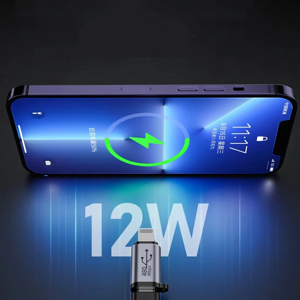 Universal USB Adapter: Type C, Lightning, Micro, & Mini USB Converters