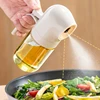 180/250ml Oil Sprayer for Cooking Refillable Glass Olive Oil Spray Bottle Anti-leak Oil Spray Pot for Baking and Grilling 2