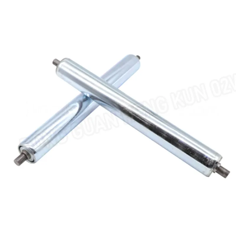 Galvanized Conveyor Line Rollers Diameter 25/38/50/60 Total Length 100-900mm Non-powered Roller Conveyor Line Roller Accessories