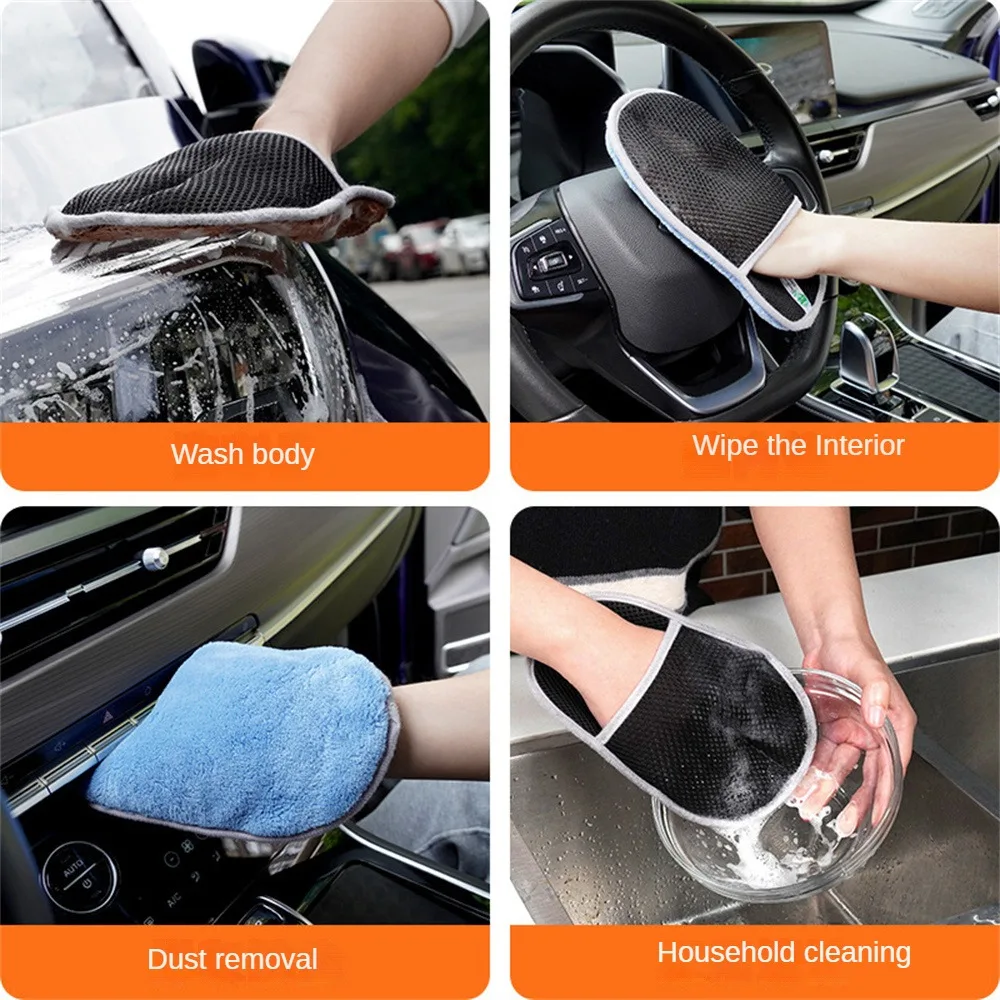 Car Cleaning Tools Car Dust Mop Microfiber Washing Brush Dusting Tool Duster Home Clean Dust Removal Auto Detailing Wash Brush