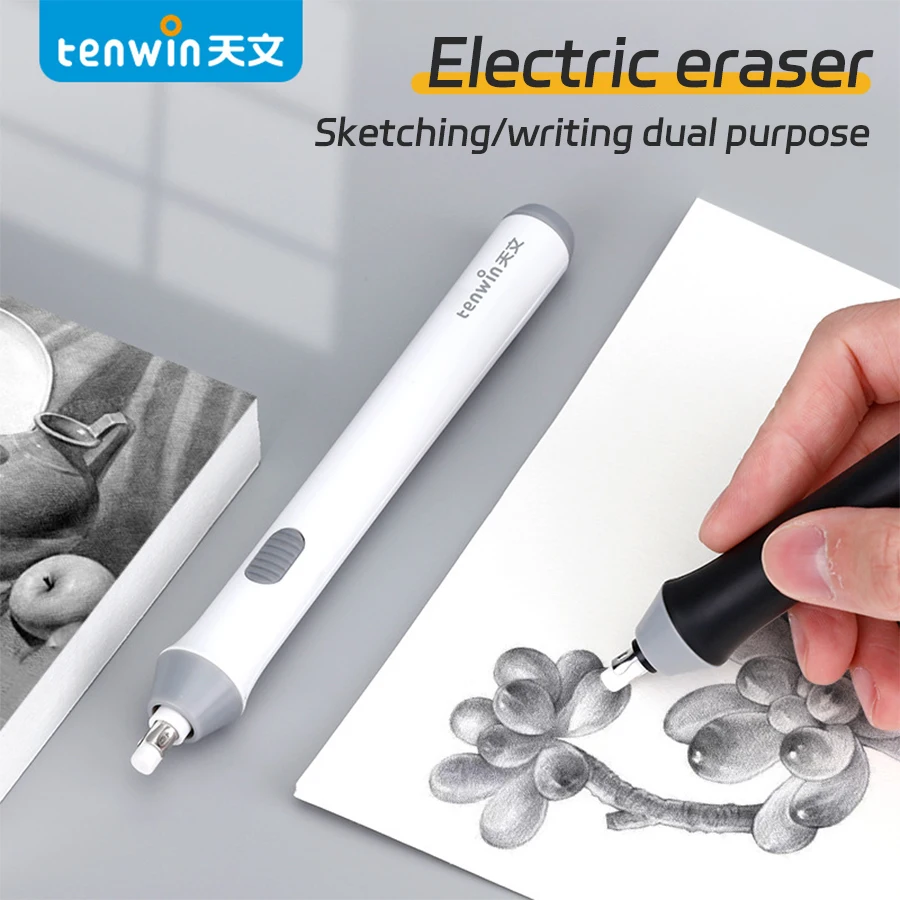ElectricEraserArtEraserWithRefillSketchPencilMultifunction