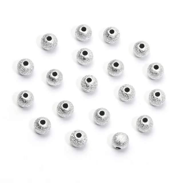 100 Tappi Distanziatori In Acrilico Opaco UR URLIFEHALL - 9 Colori Per Gioielli Fai Da Te E Artigianato - Foto 4