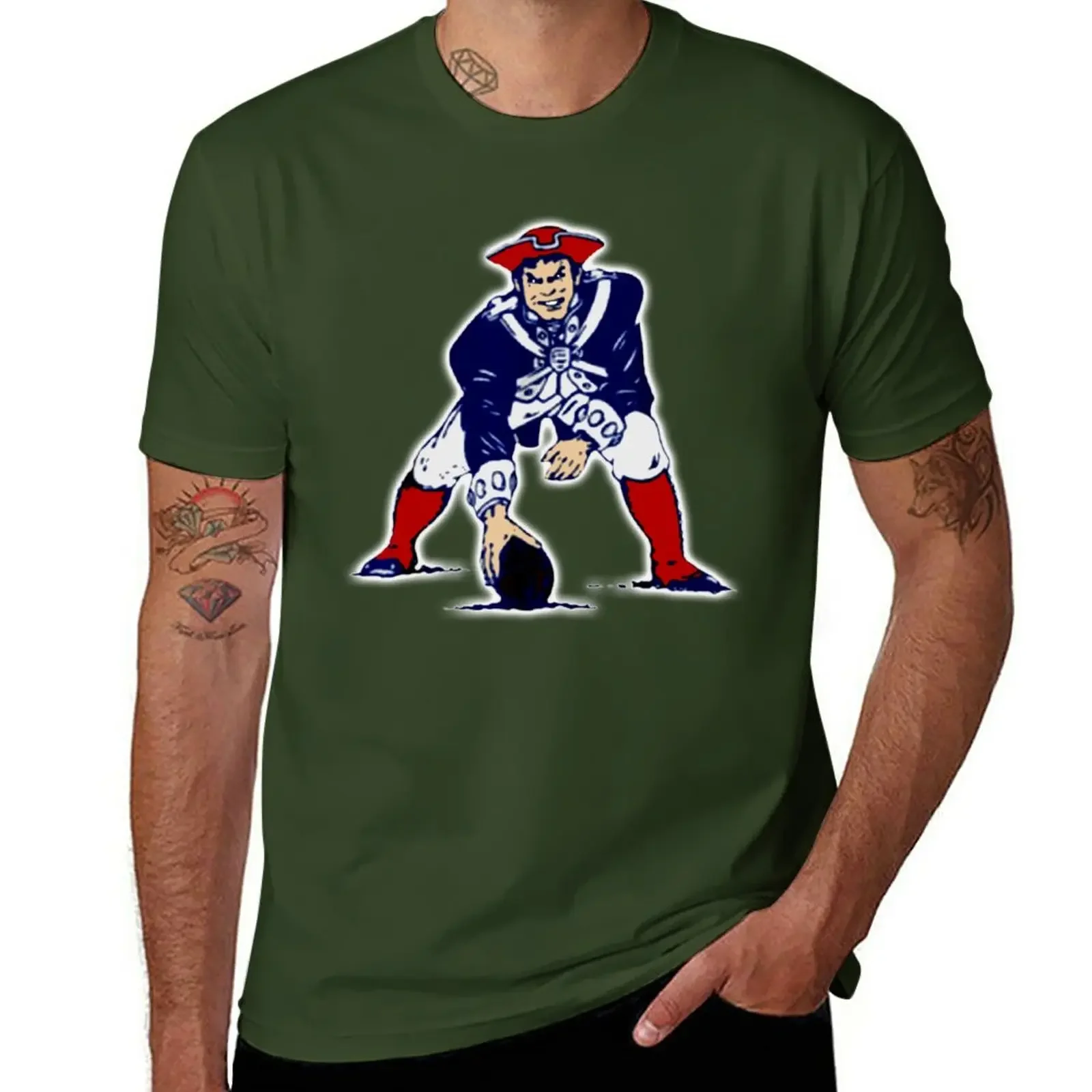 Patriots Graphic Men's Designer T-Shirt