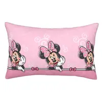 Custom Minnie Mouse Anime Cartoon Velvet Cute Throw Pillow Cases Rectangle 1
