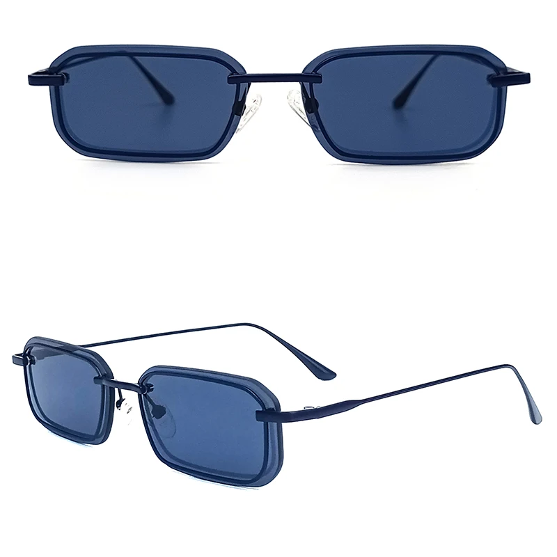 CATERSIDE Retro Punk Sonnenbrille, Herrenmode, quadratischer kleiner Rahmen, Sonnenbrille für Damen, Vintage, Outdoor-Sportbrille, Sommer, UV400 – Detail 9