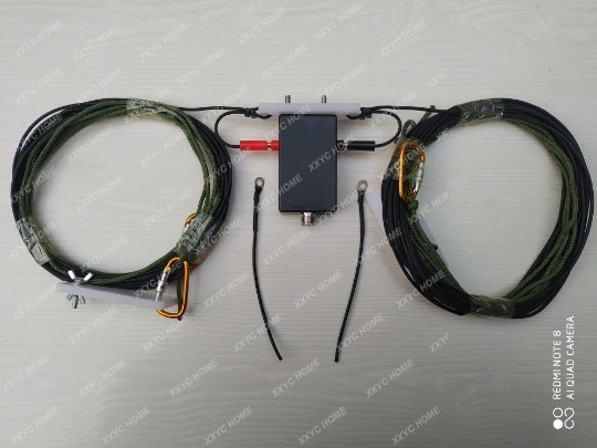 

Short Wave Radio Antenna Transmitting Small Portable Multi 4 Band Winton Inverted V Positive V Bipolar Cable-stayed End Feed