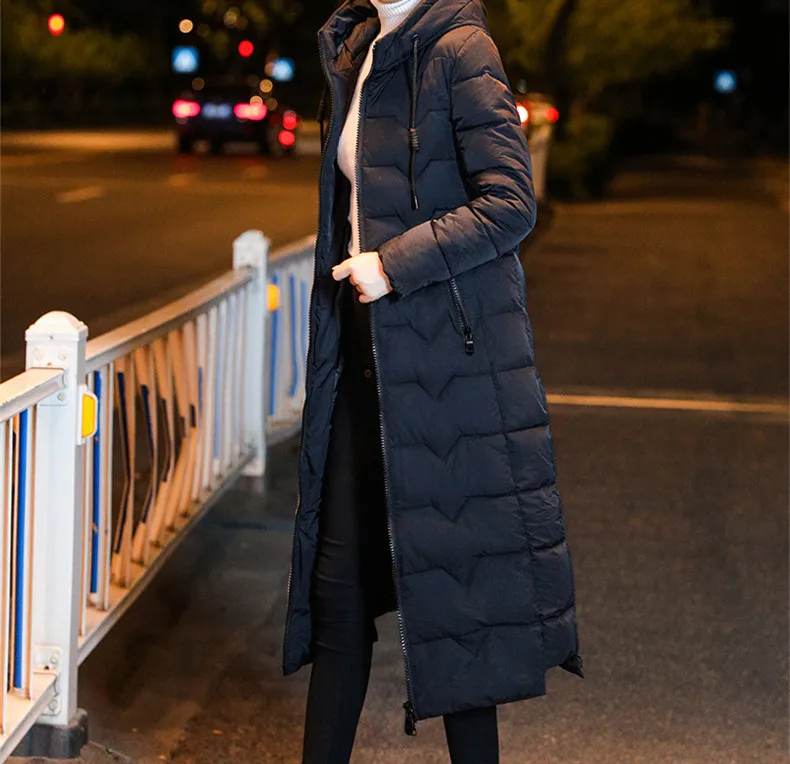 Women's Mid-length Over-the-knee Winter Coat