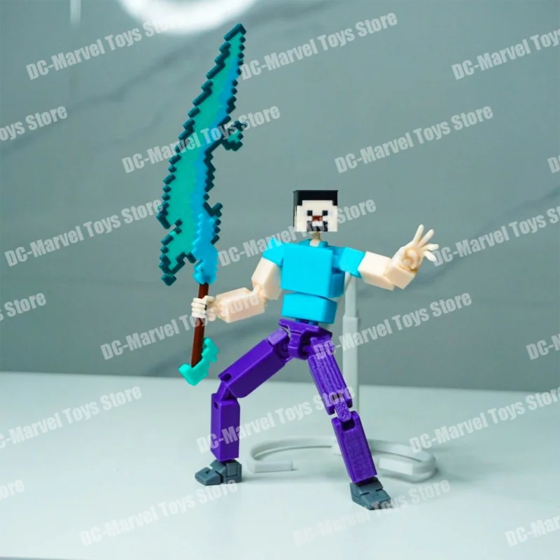 Фигурки Minecraft Steve Bandai | AliExpress