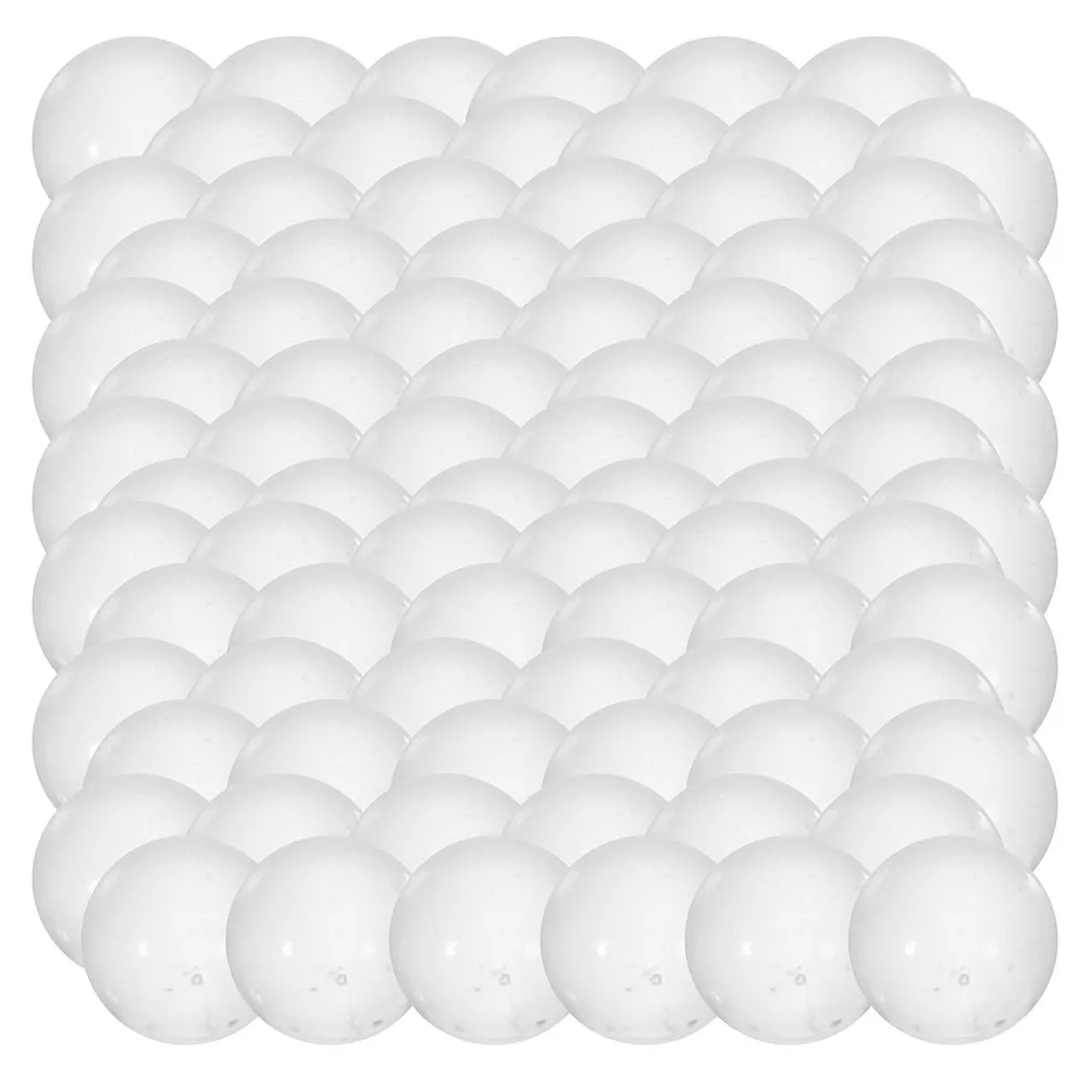 1000Pcs 투명 유리 공 투명한 고체 구체 실험실 유리 공으로 사용하기 쉬운 투명 장식 공 미니 구체