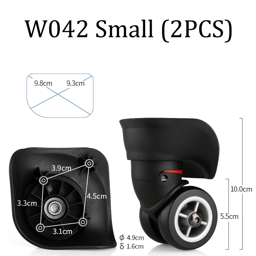 For Hongsheng Suitcase Wheel Accessories Trolley Case Roller Suitcase Silent Sliding Caster Wheel Repair And Replacement