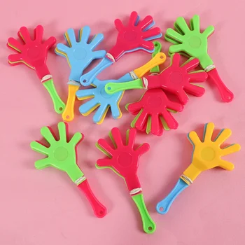 10Pcs Mini Hand Clapper Noise maker Cheering Props Children Clap Your Hands Toys For Kids Birthday Party Favors Pinata Fillers 1