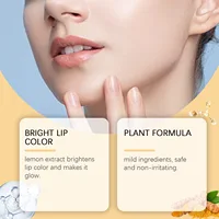 Gommage à lèvres au curcuma et au citron, exfoliant, élimine les peaux mortes, réduit les ridules, prévient le sec, nourrissant, hydratant, Anti-fissuration 3