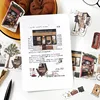 Travel Journey Memory Washi Masking Tape Coffee Shop City Street View Decorative Stickers Diy Label For Scrapbooking Diary Album 3
