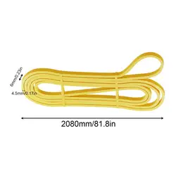 Enhanced Fitness Resistance Band for Training and Home Gym Workouts (Yellow 20 lbs)
