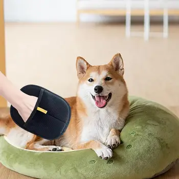 Pet Hair Remover Electrostatic Pet Hair Removal Gloves Reusable Cat Dog Hair Remover for Couch Furniture AnimaFur Removal Tool 2