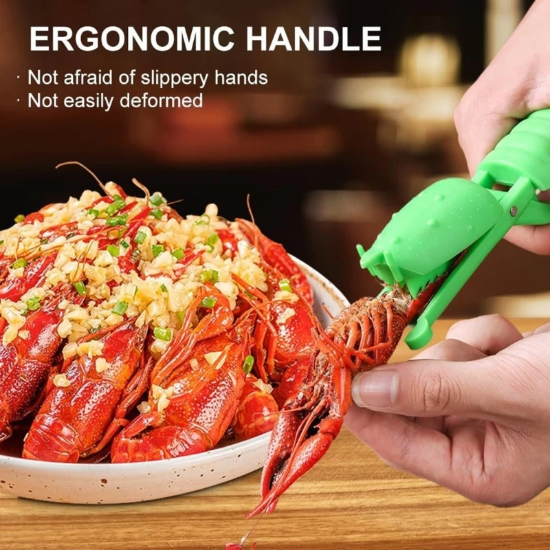 Plastic Crayfish Peelers Convenient Seafood Shelling Tool for Home Gatherings