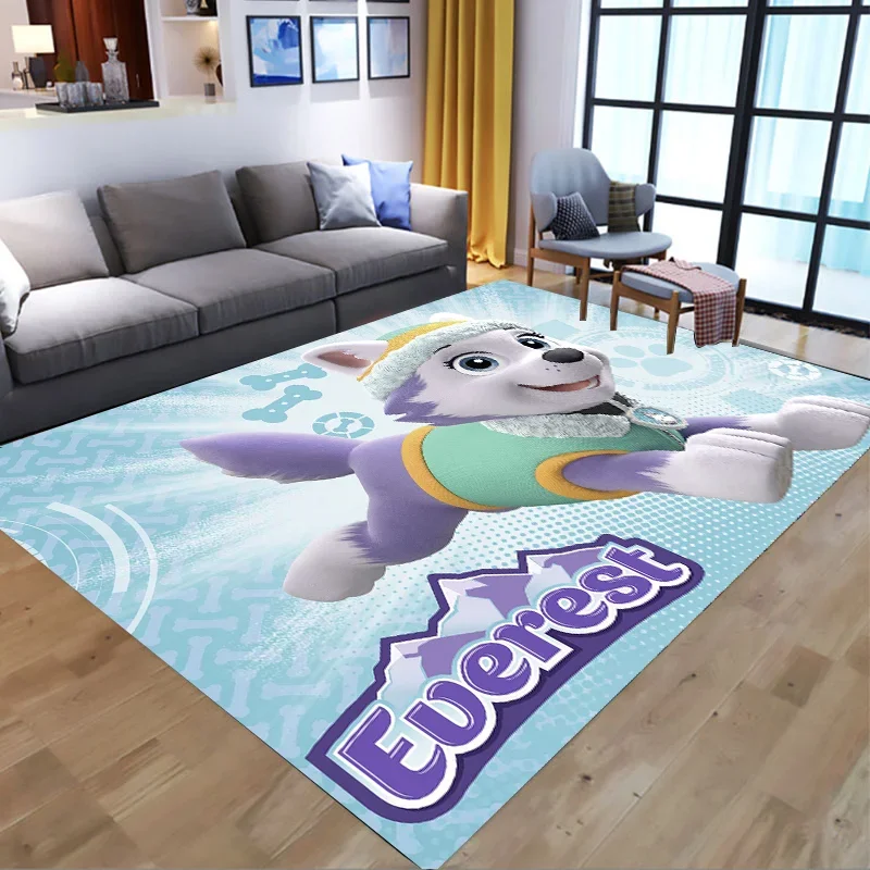thumbnail image 1 of Alfombra de la patrulla canina con estampado de Anime Chase, alfombra para sala de estar y dormitorio, alfombra antideslizante con dibujos creativos para niños, decoración del hogar, 1 of 5