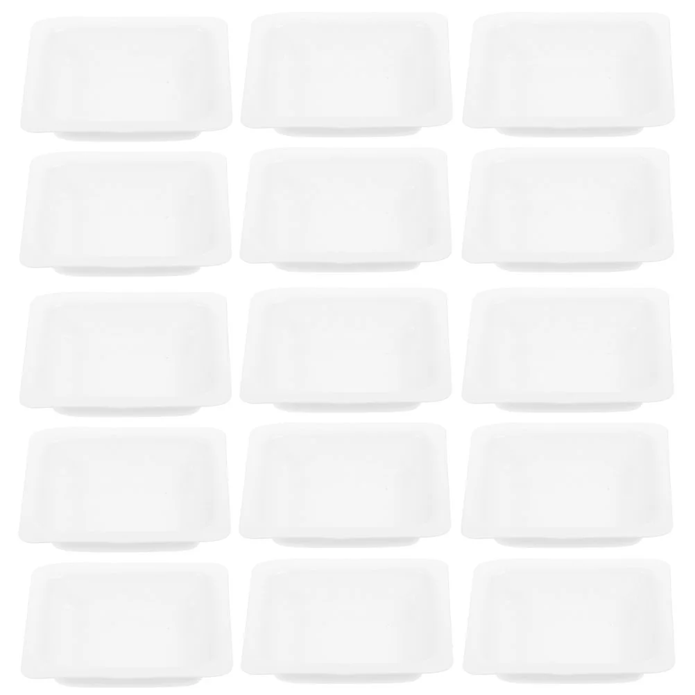 50pcs Weighing Boats Portable Weigh Plates Sample Weighing Trays Lab Weighing Plates (100ml)