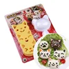 Japanese Style Sushi Decoration Tool Cartoon Cat Shape Sushi Rice ball Mold set 1