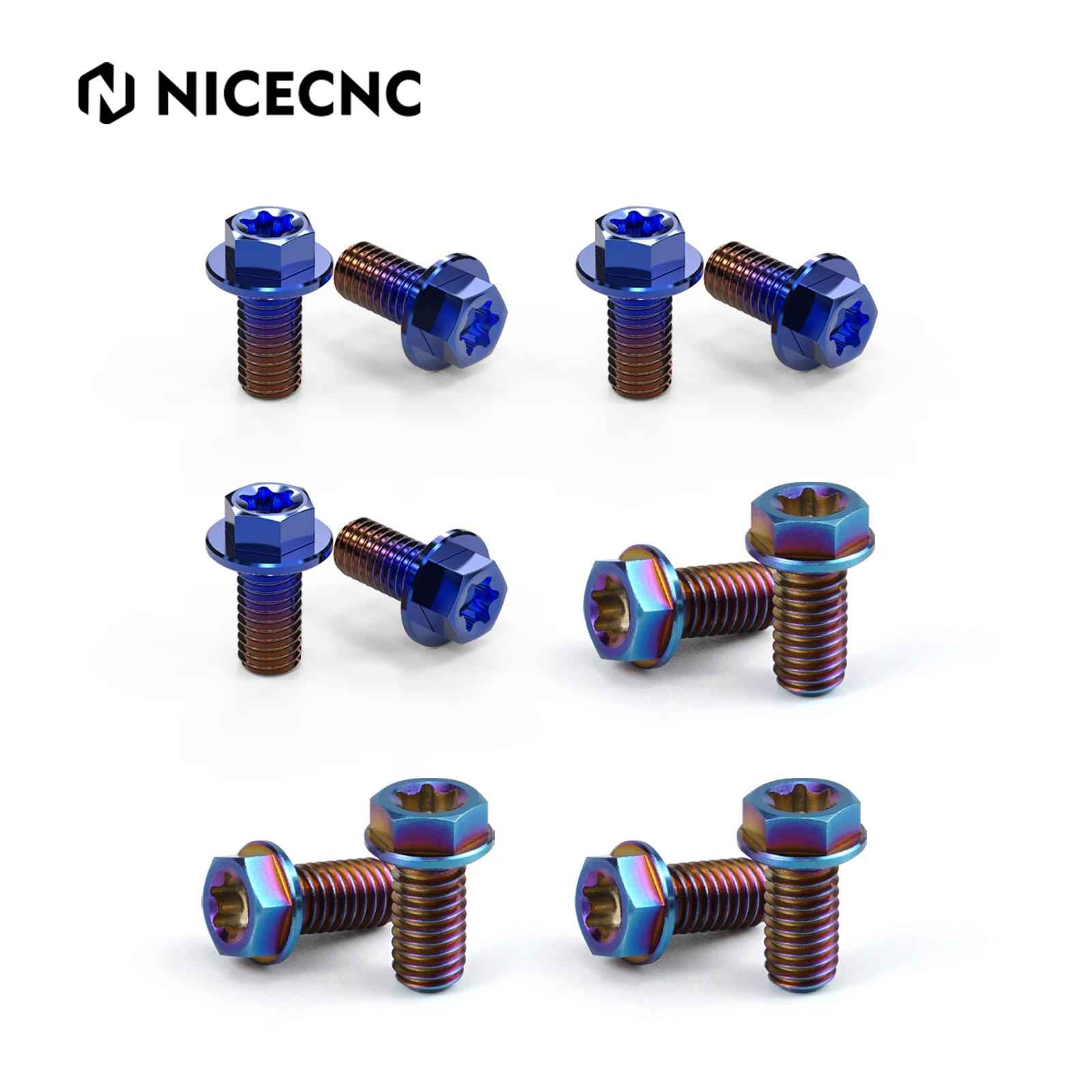 NICECNC Für Sur-Ron Light Bee X S L1E Segway X160 X260 Surron Light Bee X S Sur Ron M5X10 M6X13 Vorne Hinten Bremsscheibe Pad Schrauben – Detail 11