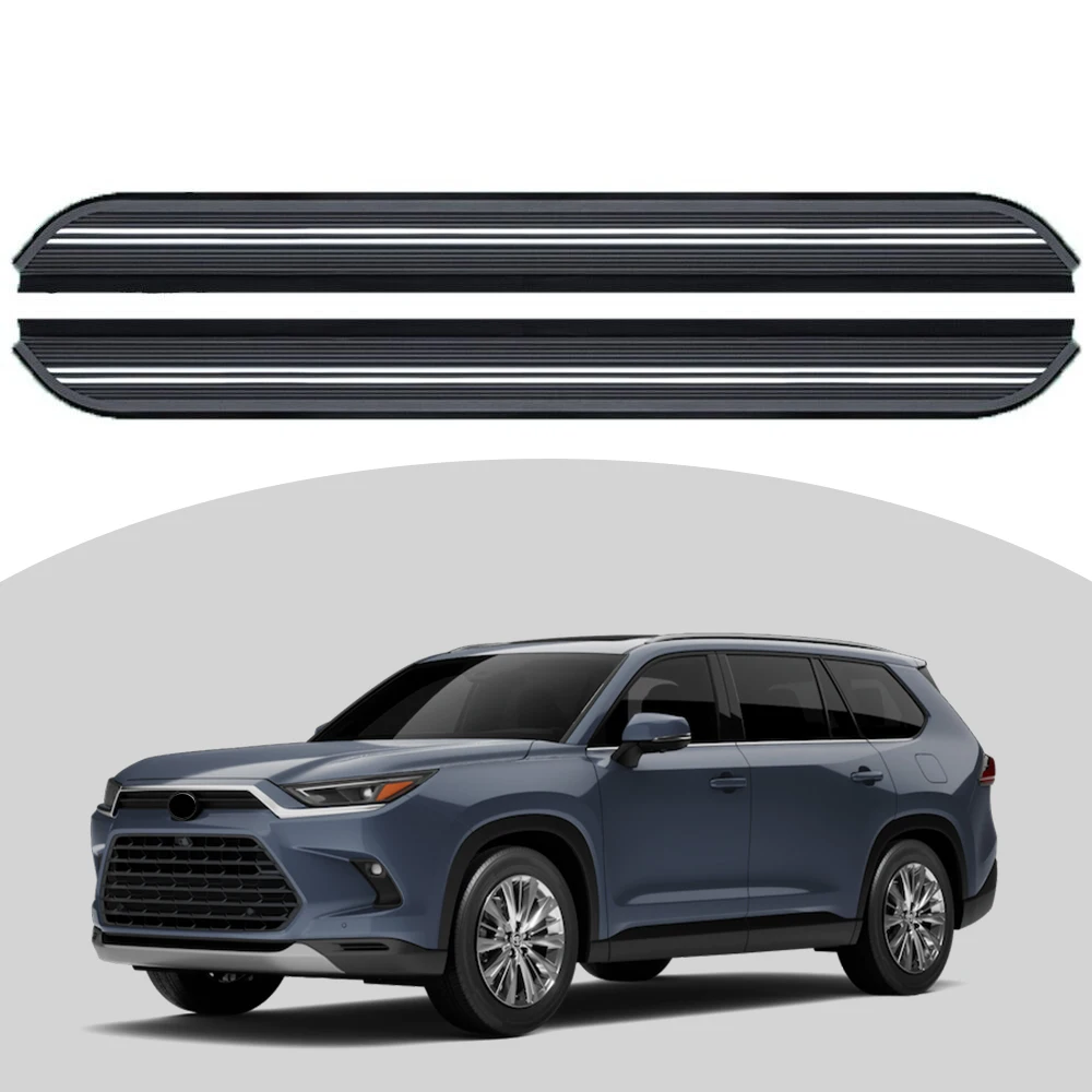 

2Pcs Running Board Side Step Nerf Bar Protector for Grand Highlander 2023 2024