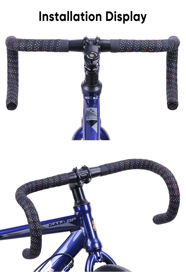 Neue Rennrad Lenker Bänder Schock-absorbieren Radfahren Anti-slip Lenker Bar Band Tragen-Beständig Fahrrad Strap Fahrräder gürtel – Detail 12