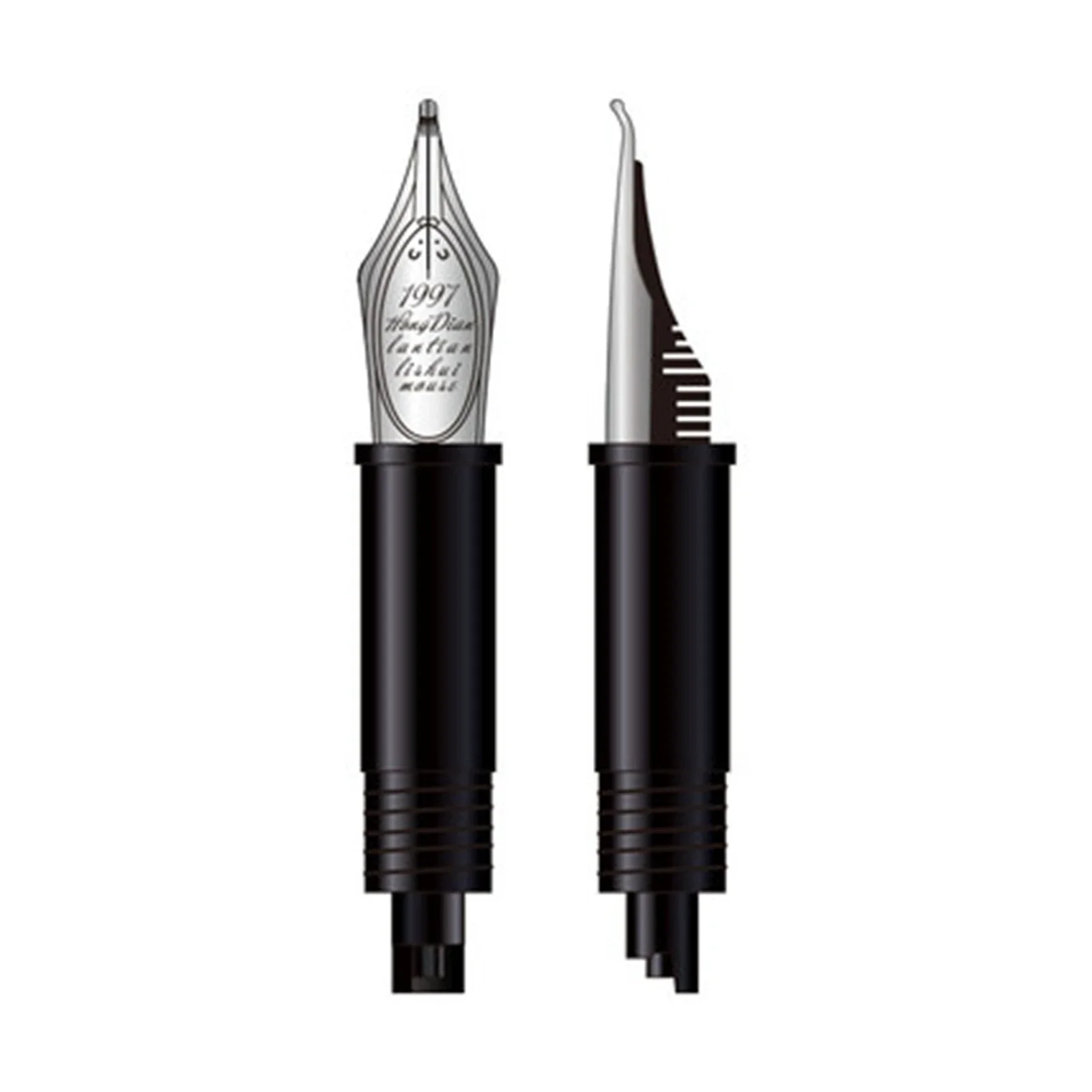 HongDian Nib F/EF/B 만년필 펜용 펜촉 교체 펜촉 펜촉 예비 펜 펜촉 사무실 연습