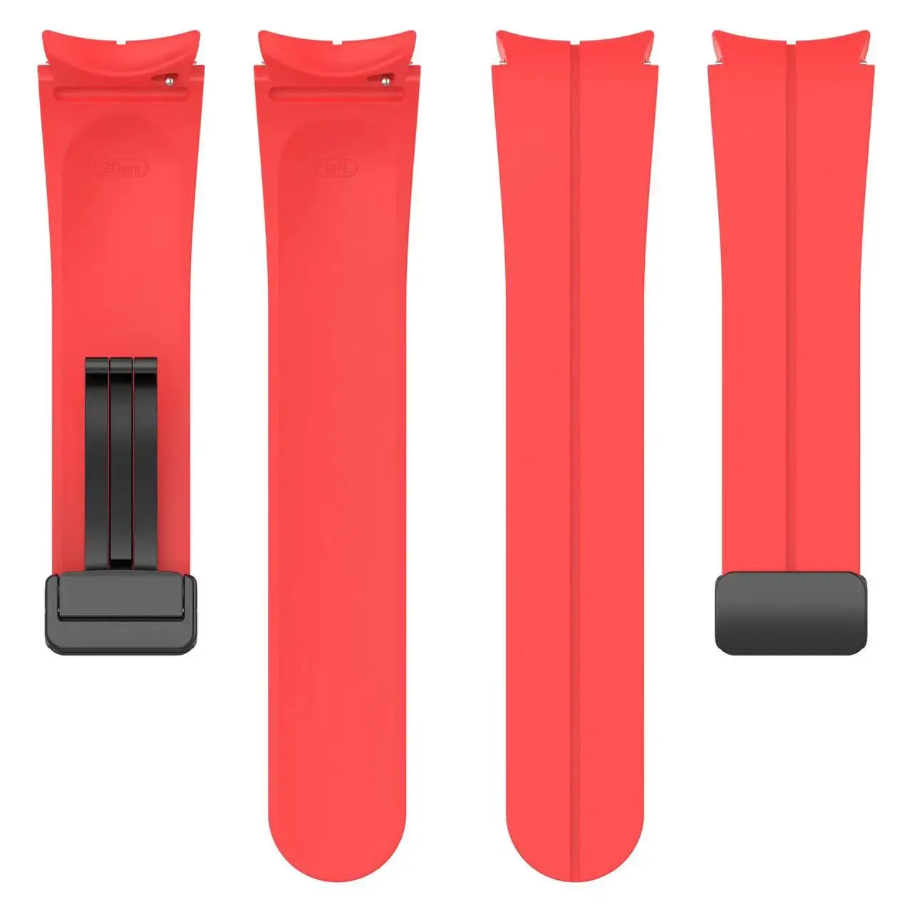 Magnetic Loop Strap For Samsung Galaxy watch 6 5 4 40mm 44mm 5 Pro 45mm Sports Slicone Bracelet Galaxy 6 Classic 47mm 43mm band
