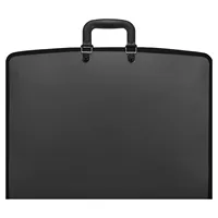 Art Portfolio Case with Zipper Portfolio Storage Bag Folder Artist Carrying Case PP Material for Artwork Poster Painting Board 1