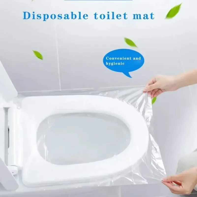 Wholesale Disposable Toilet Seat Covers Mat Portable Waterproof Safety Toilet Seat Pads for Travel Camping Bathroom Accessiories 3