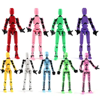 3D Movable Shapeshift Robot Action Model Doll Toy for Kids - Creative Mannequin Gift 1