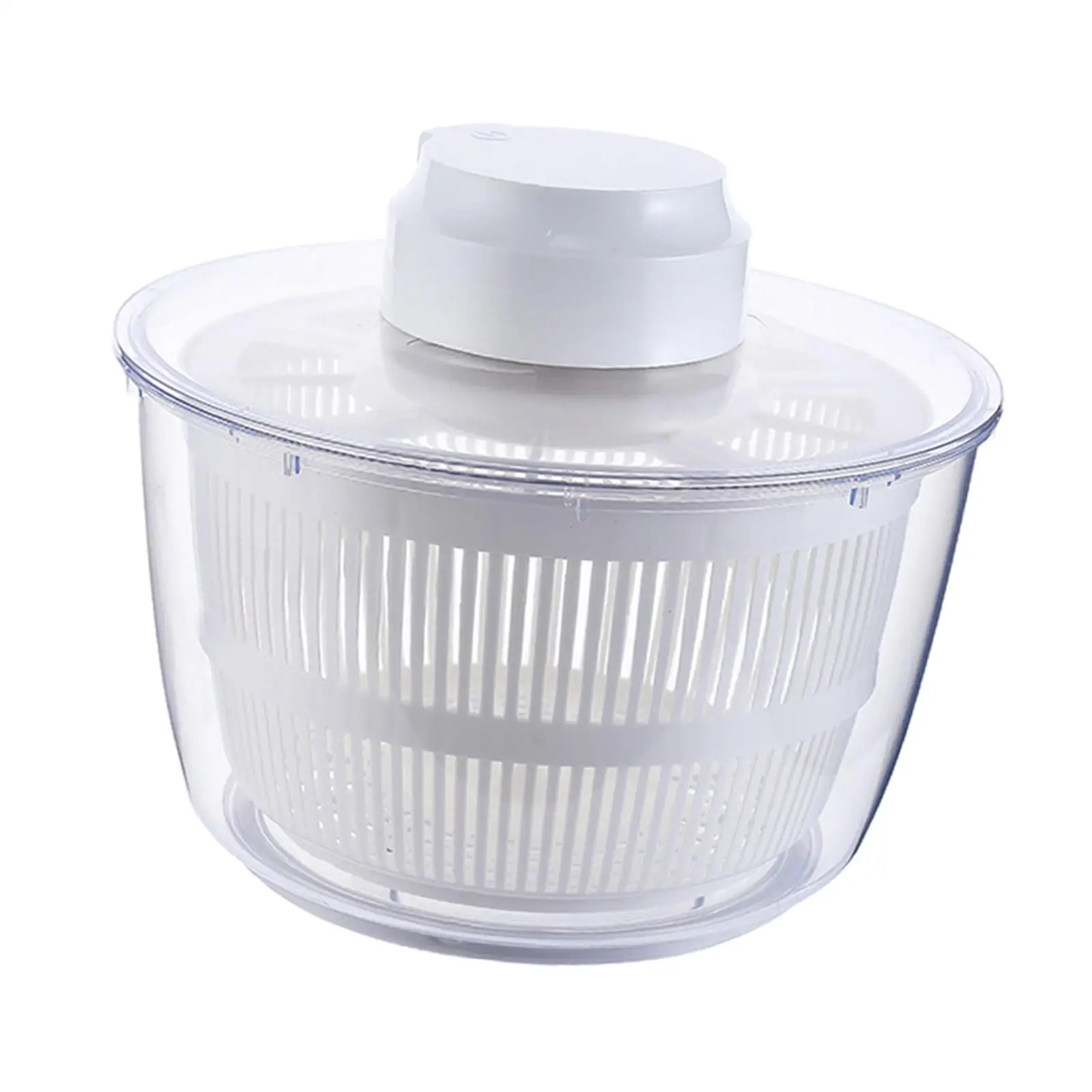 

Vegetable Washer Dryer Cleaner Salad Making Tool Multi Use Vegetable Prepping Automatic Salad Rotator for Kitchen Household