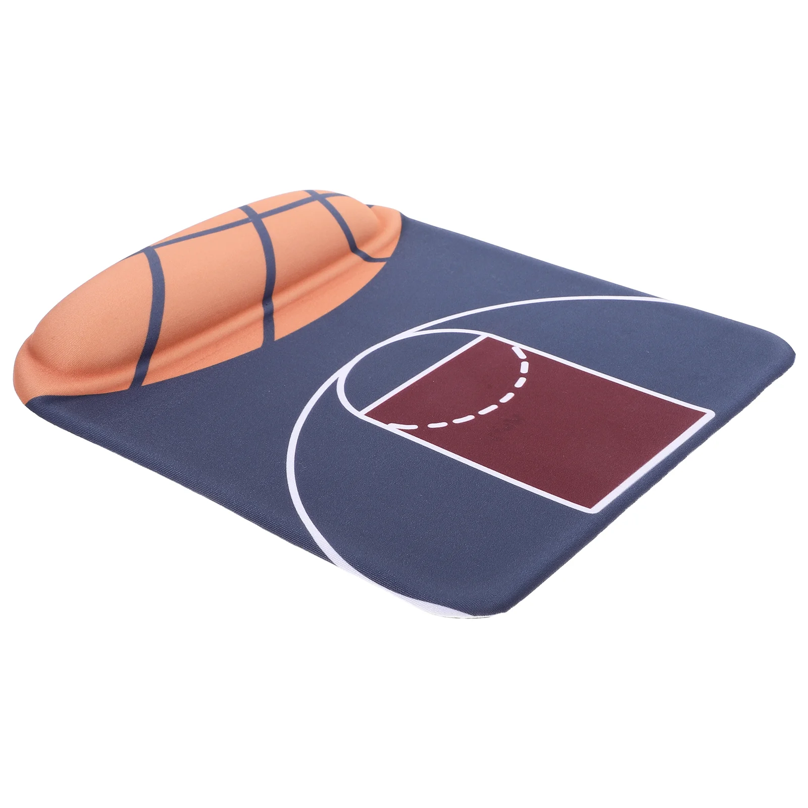

Morandi Silicone 3d Mouse Pad Basketball Model Decorative Table Mousepad Polyurethane Cute with Wrist Rest for Laptop