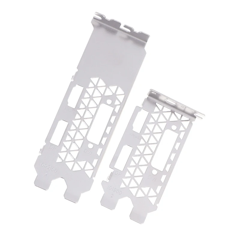 Shield Full Half Height BackPlate For MSI GeForce GTX 1050 2GT LP Graphics Card Baffle Strip Bezel Blank
