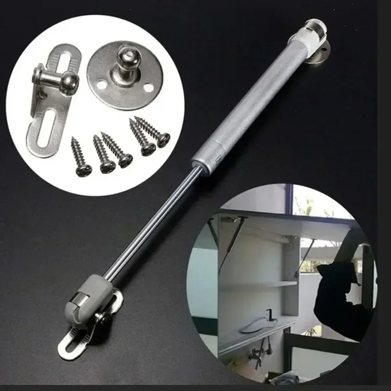 1/2P Cabinet Door Gas Struts 10KG Lift Supports Gas Spring Lid Support Props/Shocks Kitchen Cupboard Hydraulic Hinge Spring