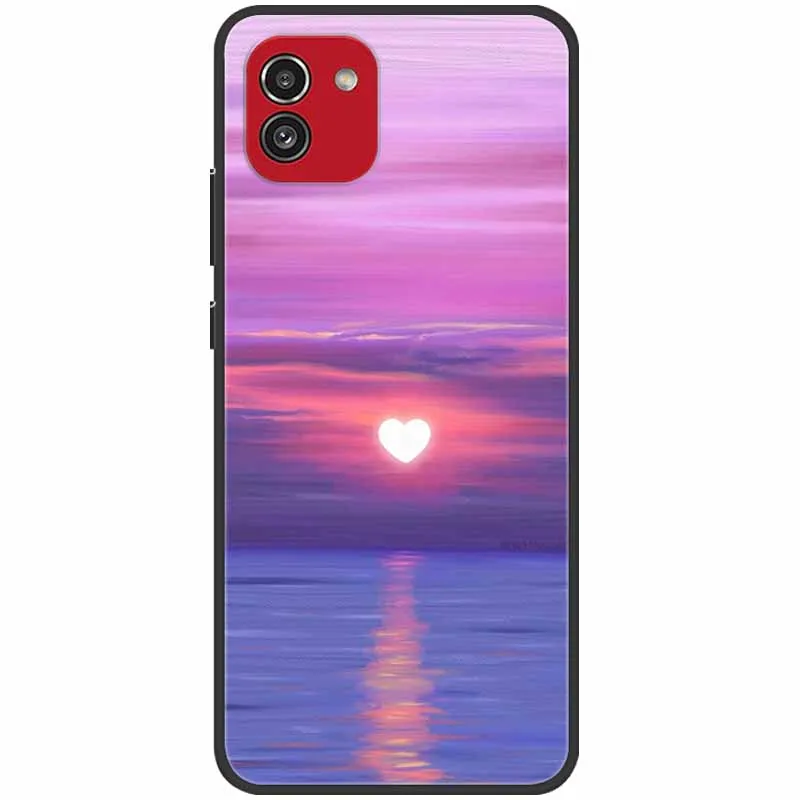 For Samsung A03 Case A035F Shockproof Soft Silicone TPU Phone Cover For Samsung Galaxy A03 Case 6.5 inch A 03 Capa Coque Cool mobile pouch Cases & Covers