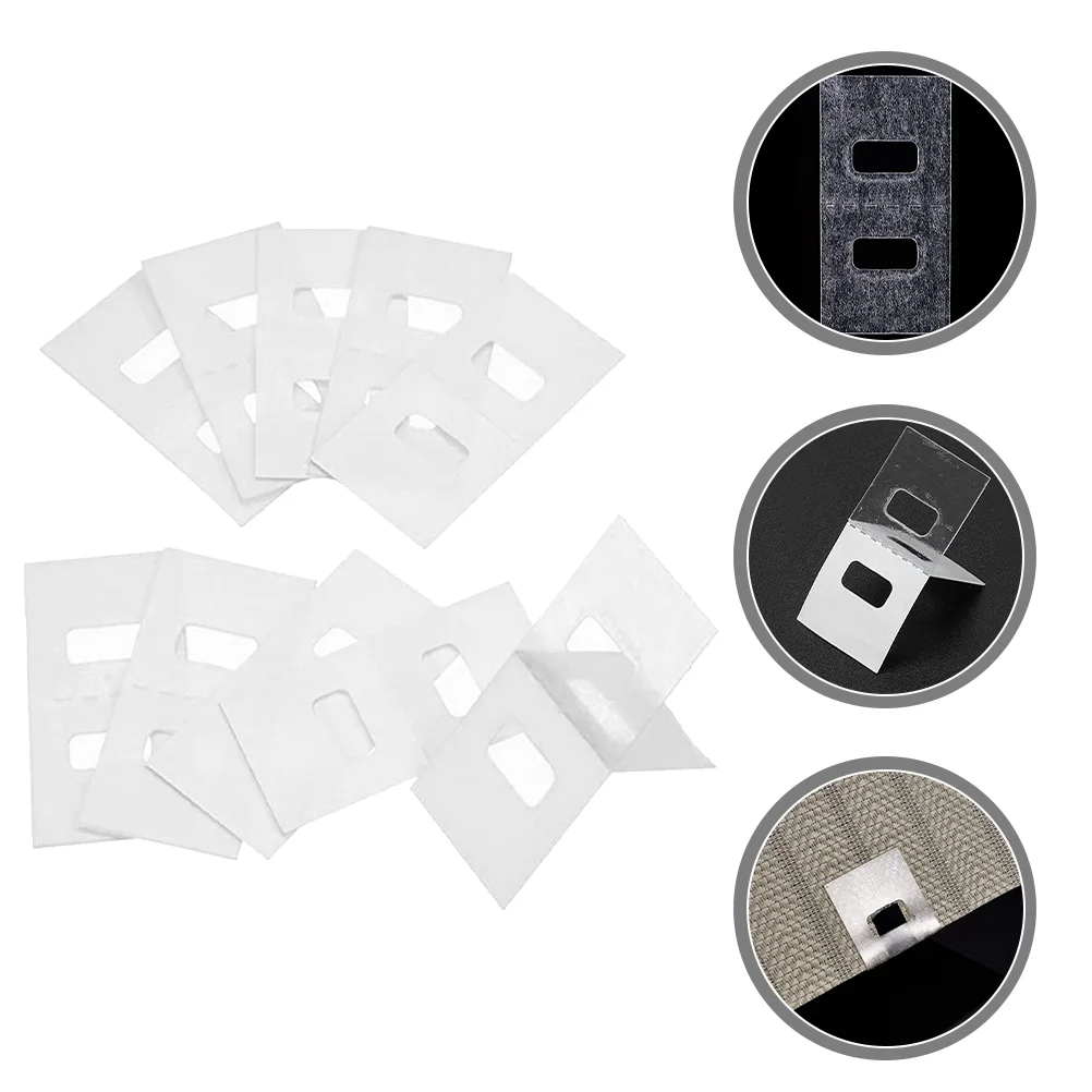 

10 Pcs Replacement Tabs for Vertical Blinds Fixer Slats Labels Repair Household Parts Saver