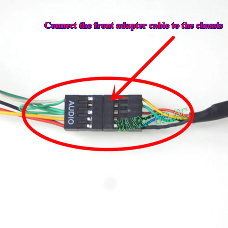 1PCS Front Panel Audio Signal Cable For Creative Sound Card SB0220 SB0240 SB0670