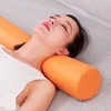1PC Comfort Solid Color Sofa Cylinder Pillow Round Pillows Waist Pillow Leg Pillows Living Room Headrest Office Waist Cushion 베개 4
