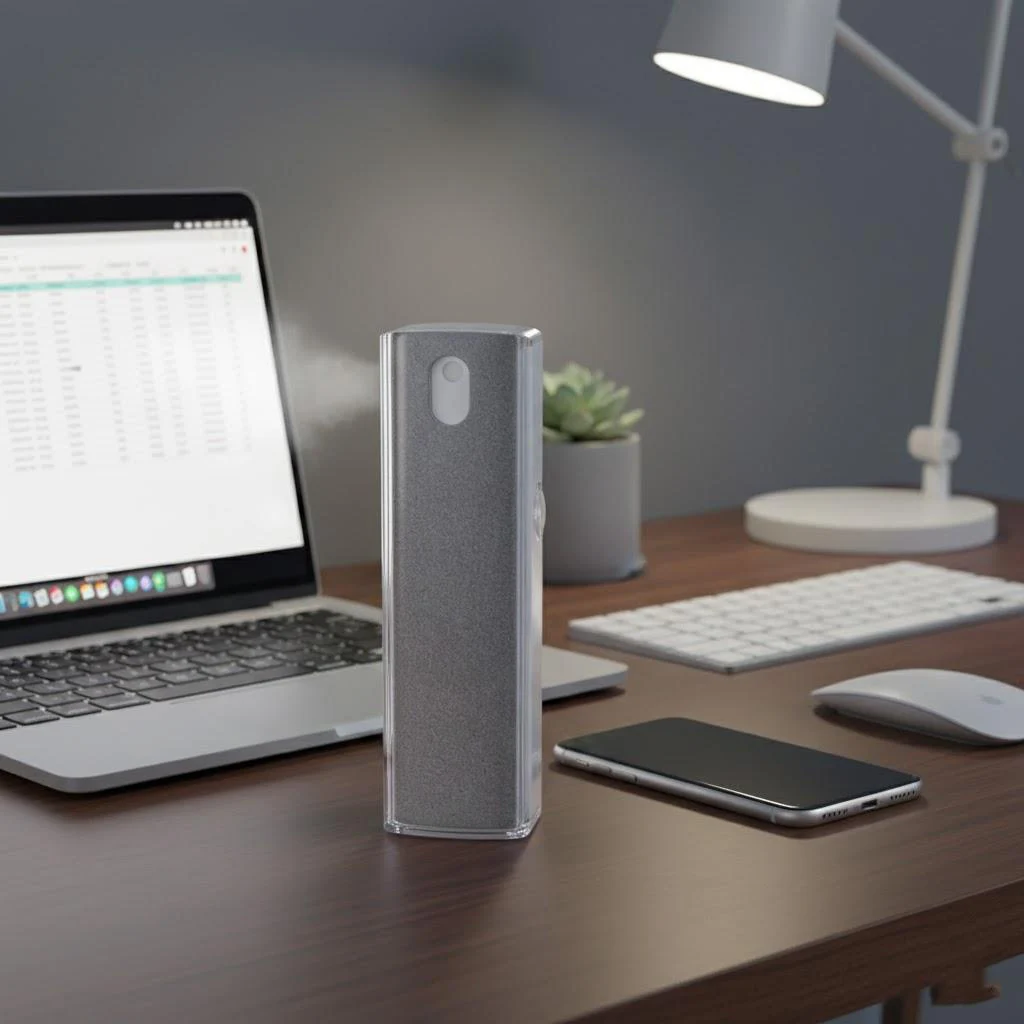 Portable Screen Cleaning Wipes for Cell Phone and Laptop Convenient Dust Cleaner Cloths Spray Solution