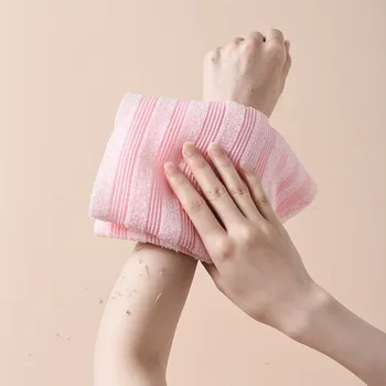 일제 러빙 행주 목욕용 나일론 수건 등용 브러시 수건 각질 제거 샤워 스펀지 바디 욕실용품