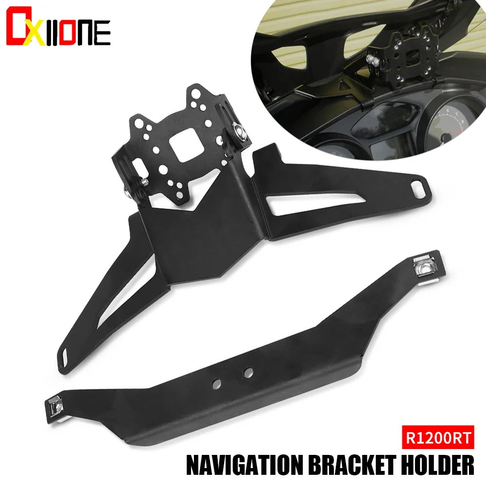 

For BMW R1200RT R 1200RT R 1200 RT 2005 2006 2007 2008 2009 Motorcycle GPS Smart Phone Navigation GPS Plate Bracket Adapt Holder